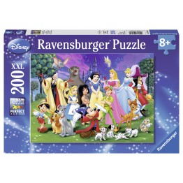 Puzzle Disney personajele preferate, 200 piese Ravensburger